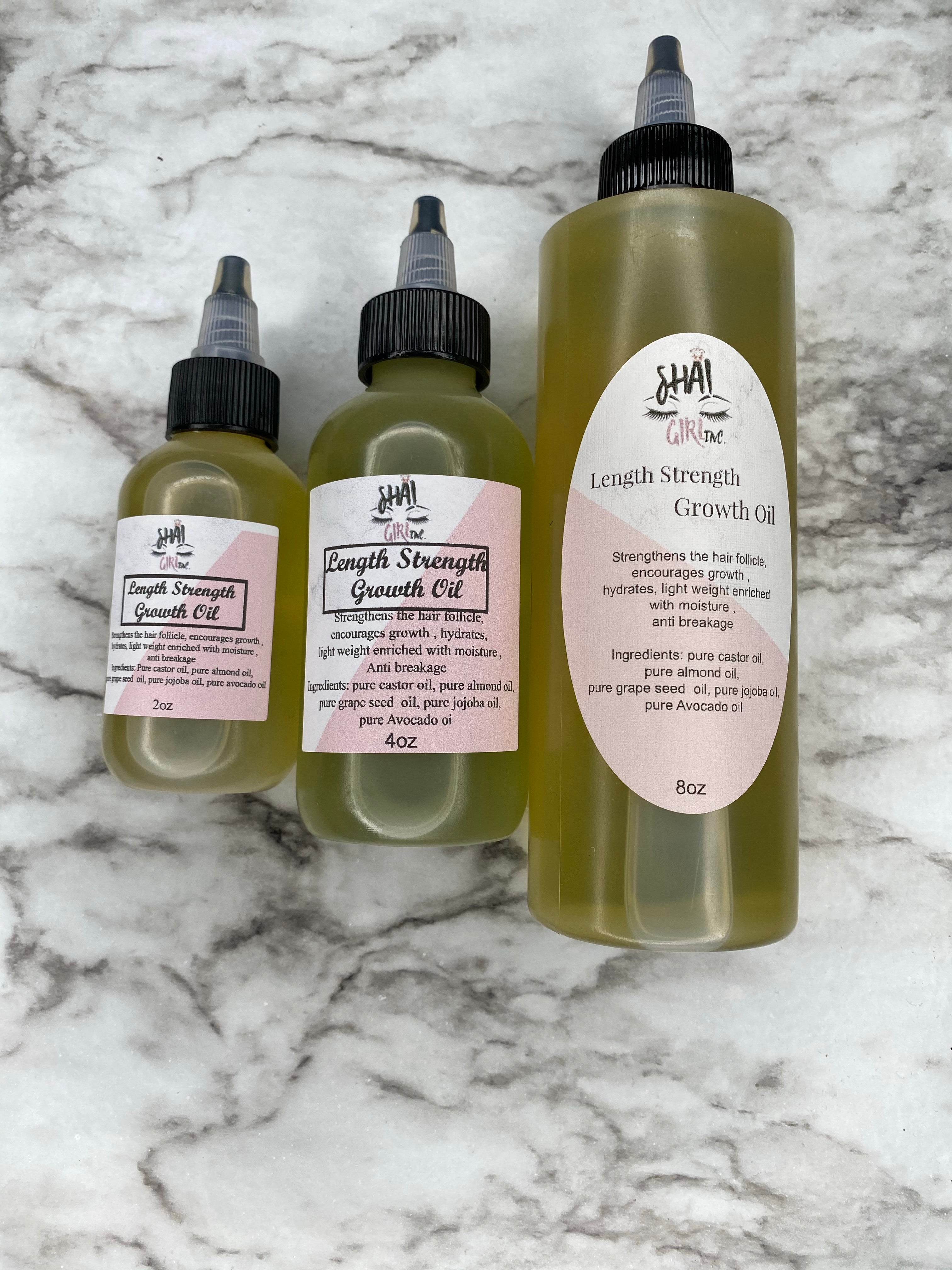 Length Strength Growth Oil
