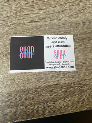 Business/Thank You Cards