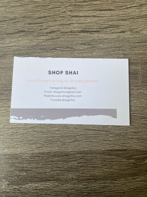Business/Thank You Cards