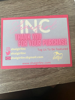 Business/Thank You Cards
